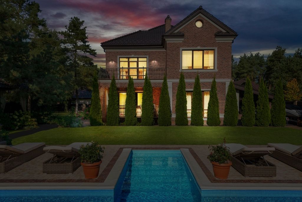 A villa with its own pool and terrace